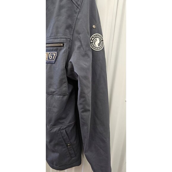 Ogio 1967 Logo on Front Men's Jacket Gray Size M Full-Zip Multiple Pockets. BNWT - Picture 4 of 15